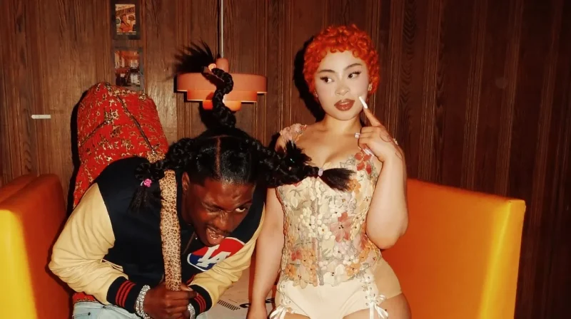 Lil Yachty and Ice Spice together in the Out My Face (My Baby) visual