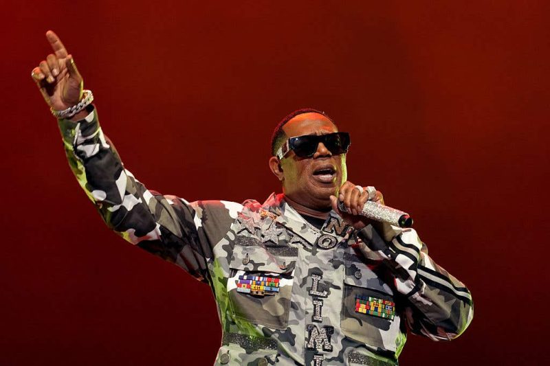 Master P performing onstage at the 2025 ESSENCE Festival of Culture in New Orleans