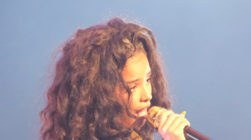 Tyla performing at the 2026 Montreux Jazz Festival