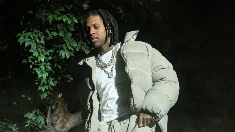 Lil Durk performing at the 2024 Dreamville Music Festival in Raleigh, North Carolina