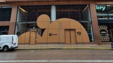 Spotify’s Stockholm headquarters, photographed April 5, 2024.