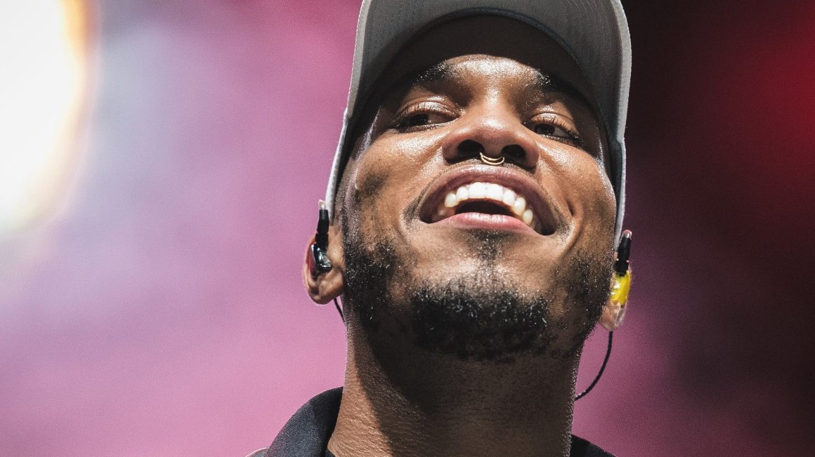 Anderson .Paak performing at Manifesto Festival, TD Echo Beach, Toronto, Canada, September 17, 2016.