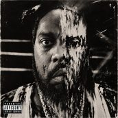 Official black-and-white Diggwutumsayn! cover artwork with a split portrait of Conway the Machine