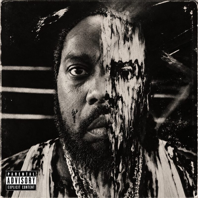 Official black-and-white Diggwutumsayn! cover artwork with a split portrait of Conway the Machine