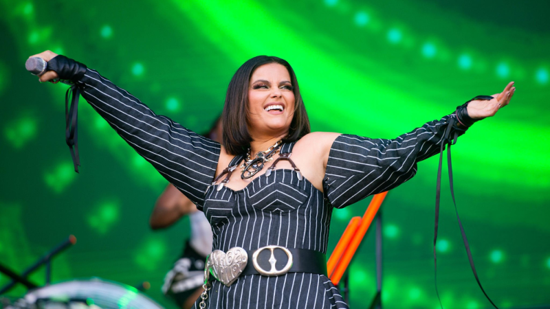 Nelly Furtado - MUNICH, GERMANY - AUGUST 30: Nelly Furtado performs onstage during Superbloom Festival on August 30, 2025 in Munich, Bavaria. (Photo by Joseph Okpako/WireImage)