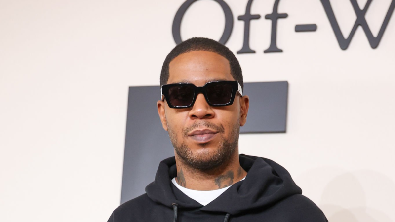 Kid Cudi - PARIS, FRANCE - MARCH 05: (EDITORIAL USE ONLY - For Non-Editorial use please seek approval from Fashion House) Kid Cudi attends the Off-White Womenswear Fall/Winter 2026-2027 show as part of Paris Fashion Week on March 05, 2026 in Paris, France. (Photo by Stephane Cardinale - Corbis/Corbis via Getty Images)