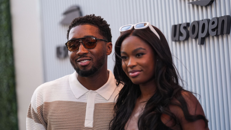 Donovan Mitchell - NEW YORK, NEW YORK - AUGUST 29: Donovan Mitchell and Coco Jones attend the US Open Tennis Championship at the USTA Billie Jean King National Tennis Center on August 29, 2025 in New York City. (Photo by John Nacion/Getty Images)