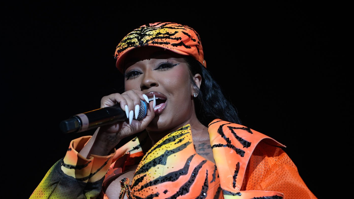 Yung Miami - NEWARK, NEW JERSEY - JULY 24: Yung Miami performs on stage at the 2026 Hot 97 Summer Jam at Prudential Center on July 24, 2026 in Newark, New Jersey. (Photo by Manny Carabel/Getty Images)